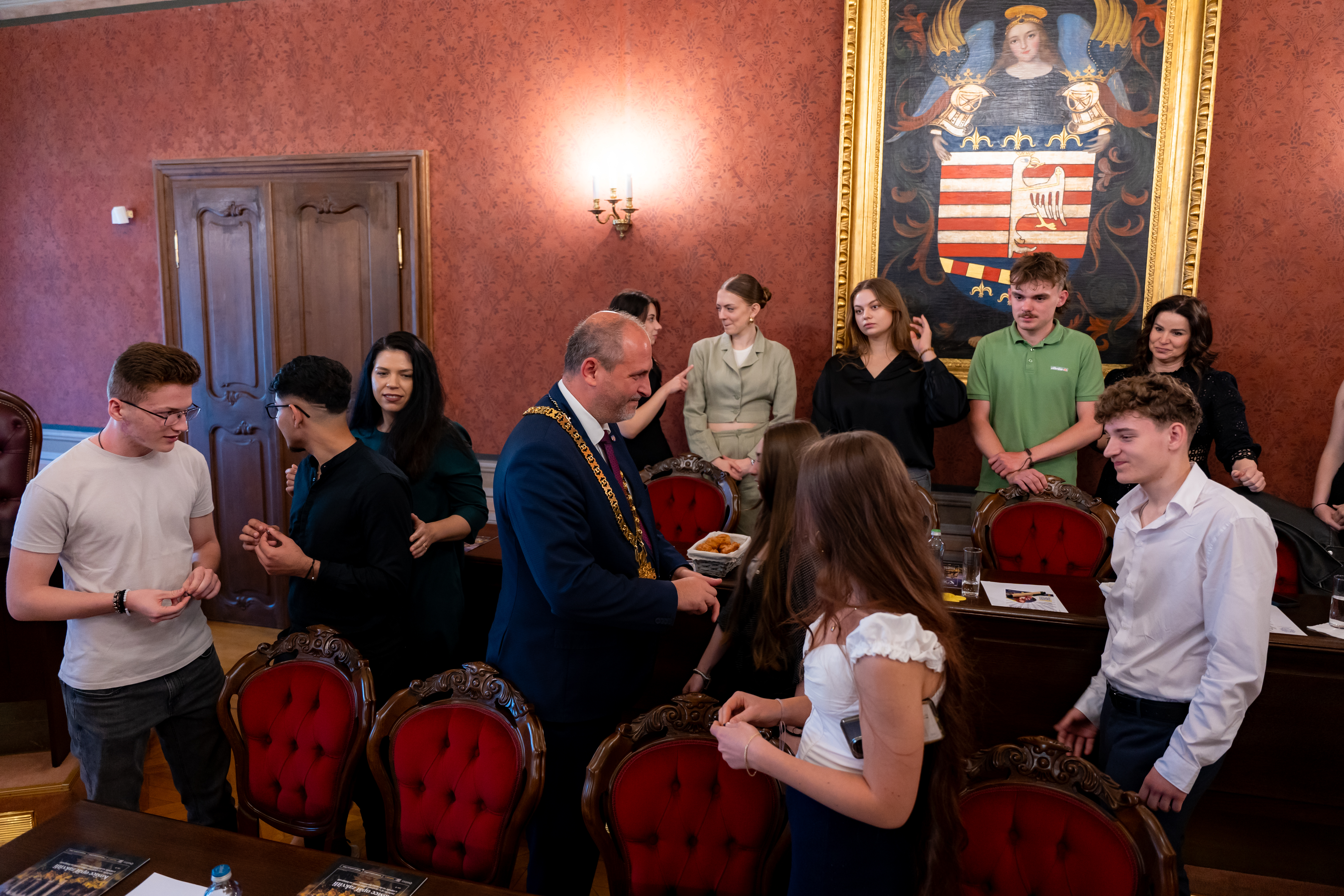 Prijatie studentov v Historickej radnici -12